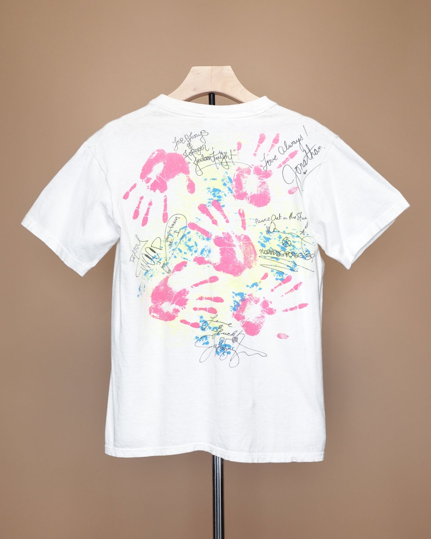Vintage 1980s New Kids on the Block / Graphic T-Shirt / Relaxed Fit / Retro