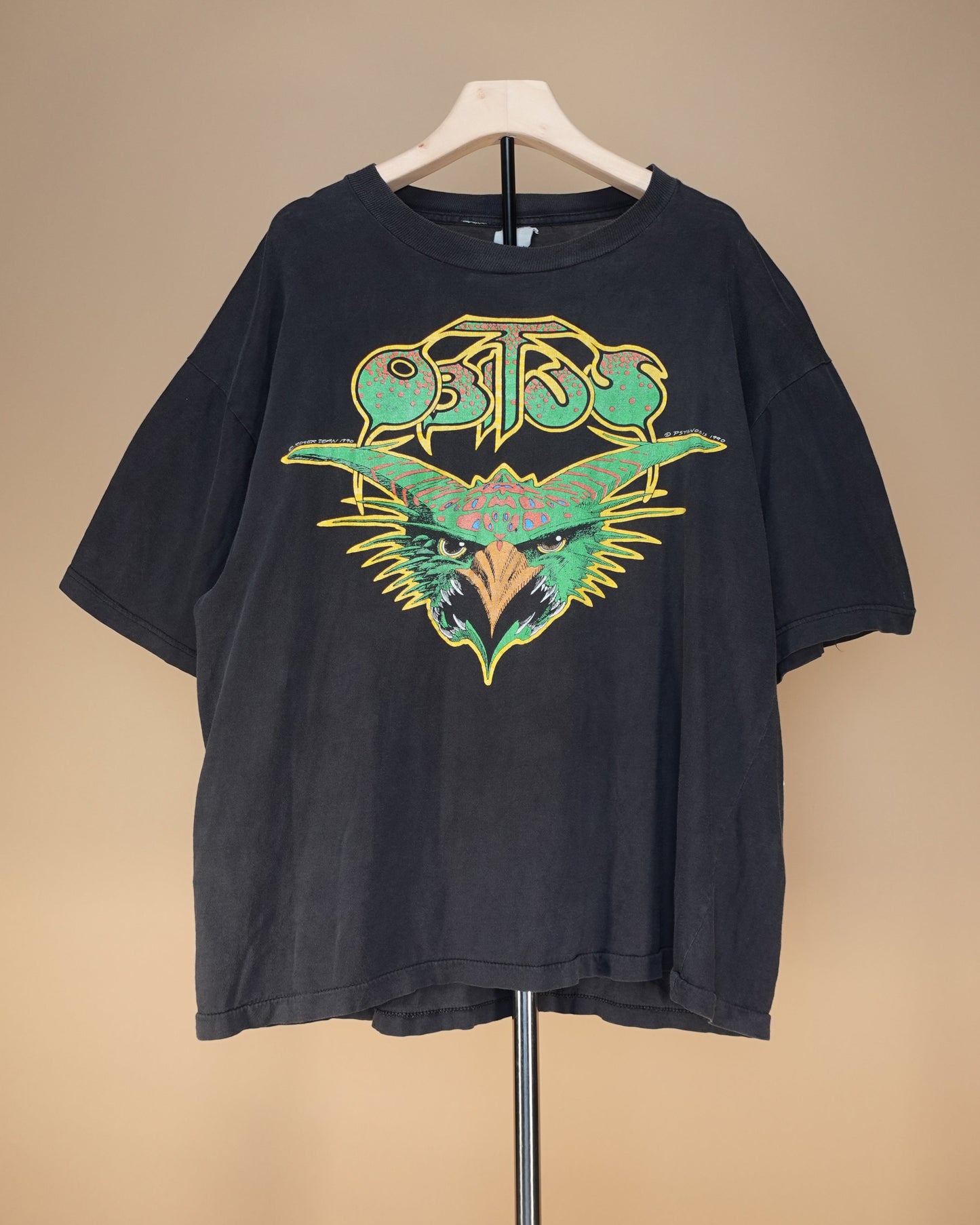 Vintage 1990s Psygnosis Graphic Tee / Oversized / Distressed / Streetwear