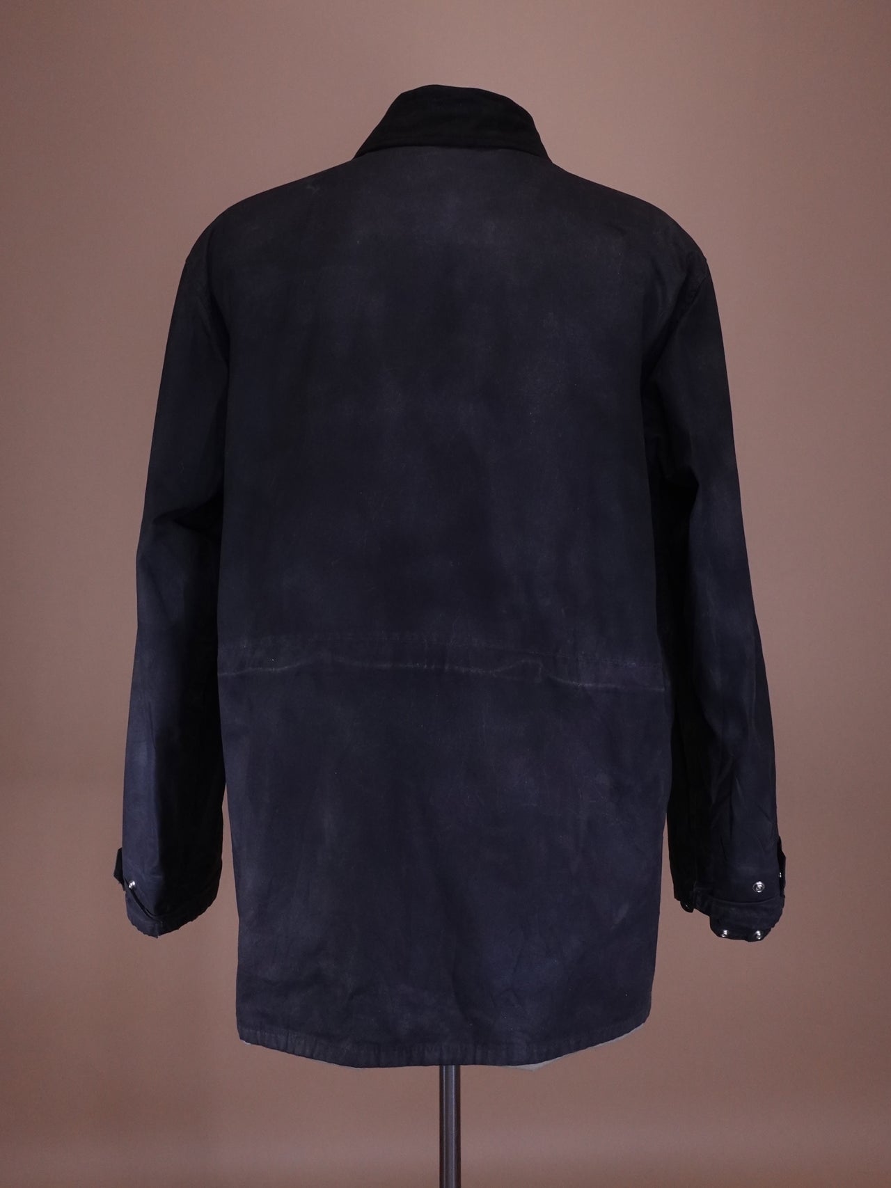 2000s - Genuine Filson Garment Black Waxed Canvas Jacket