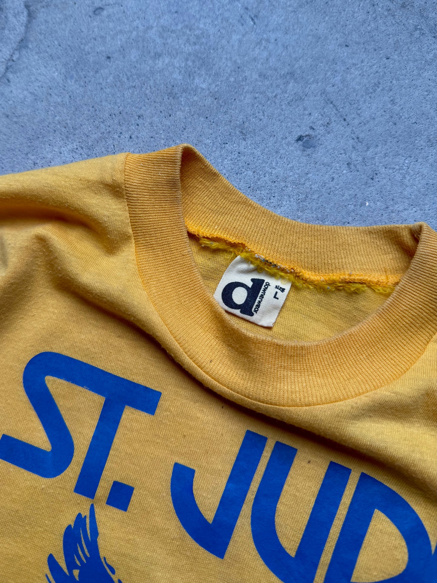 1970s - Downerwear St Judes Eagles Single Stitch T-Shirt