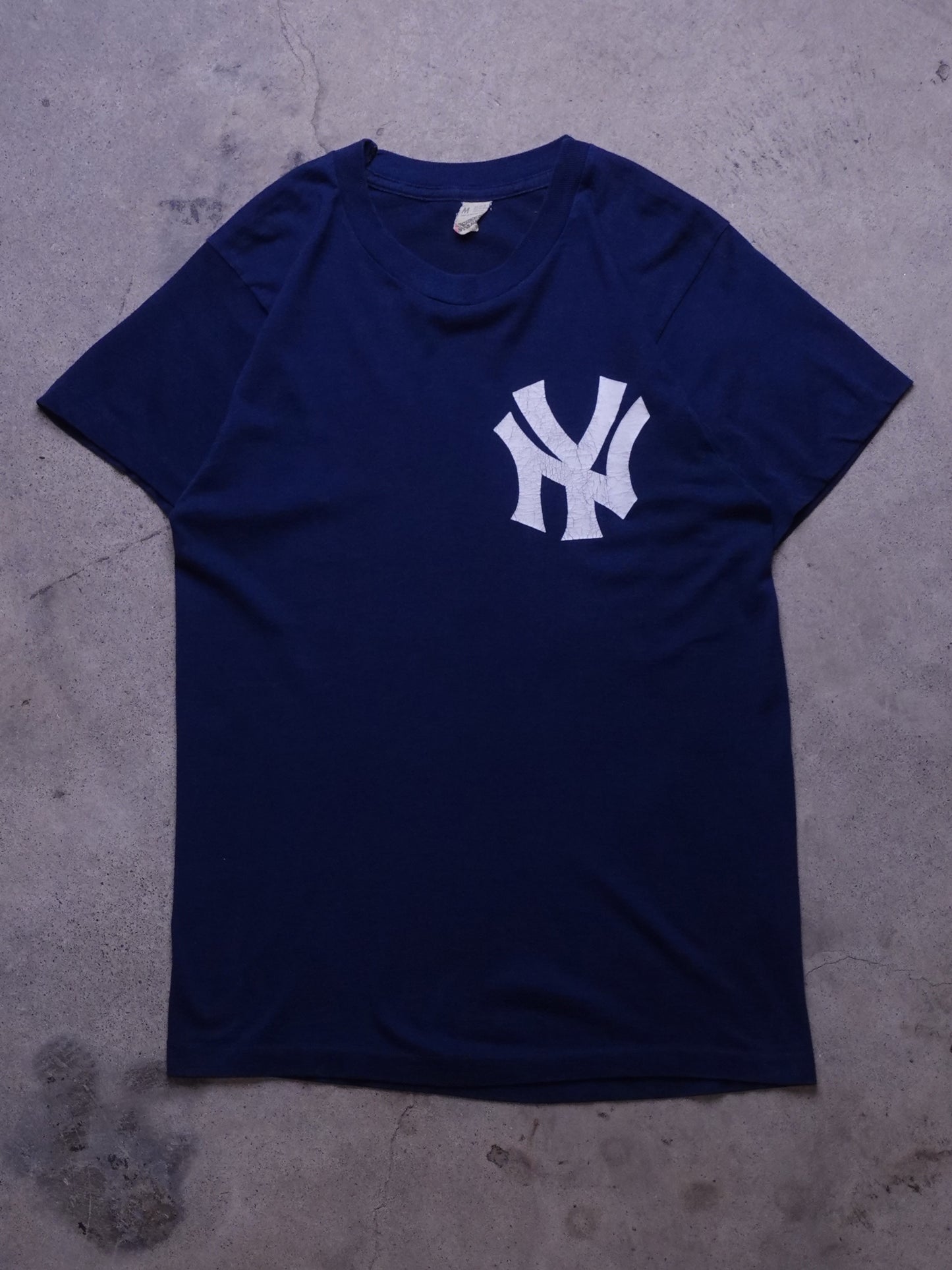 1980s - New York Yankies 50/50 Single Stitch T-Shirt