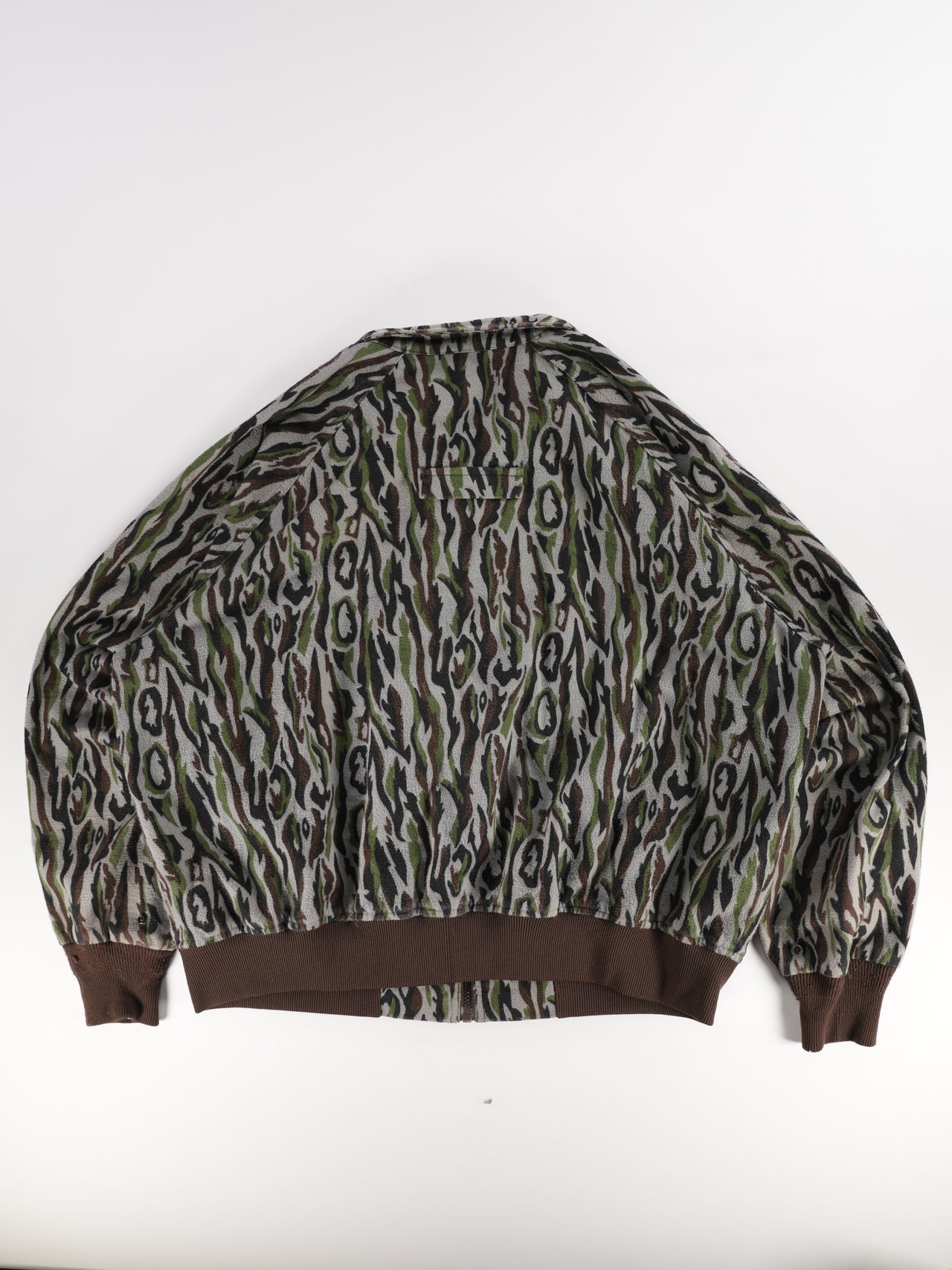 1990s - Woolrich Camouflage Pattern Zip-Up Jacket