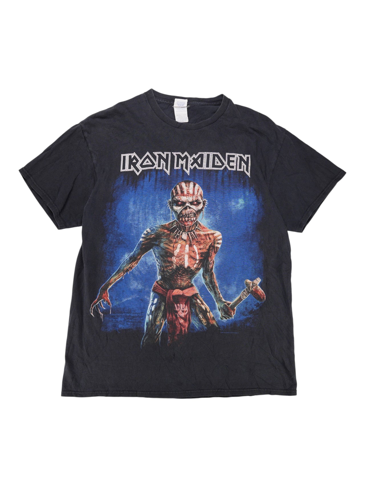 2010 Iron Maiden The Book Of Souls World Tour Graphic T-Shirt