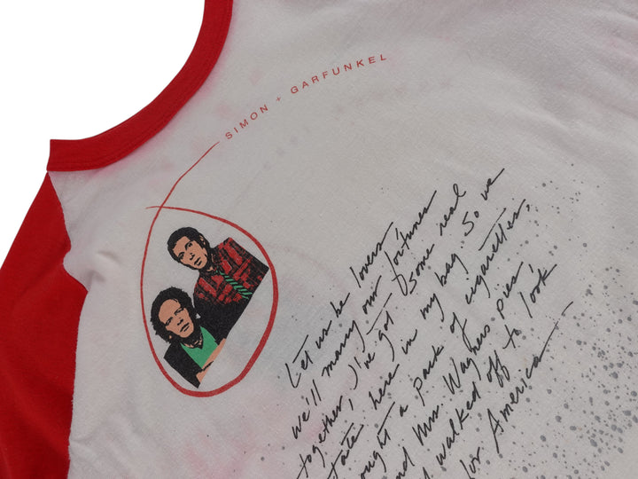 1983 Simon &amp; Garfunkel Summer Tour Raglan T-shirt