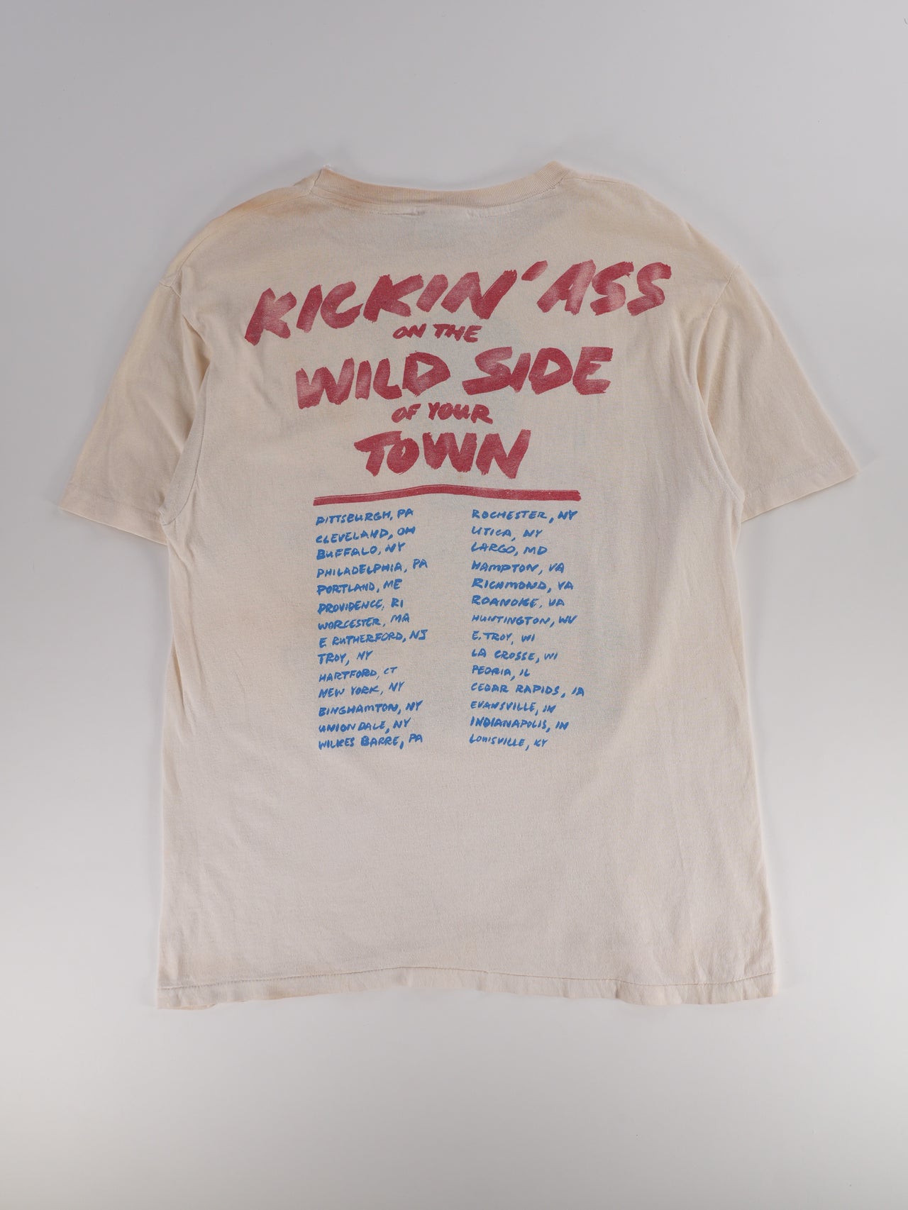 Vintage 1985 Mötley Crüe Graphic Band T-Shirt