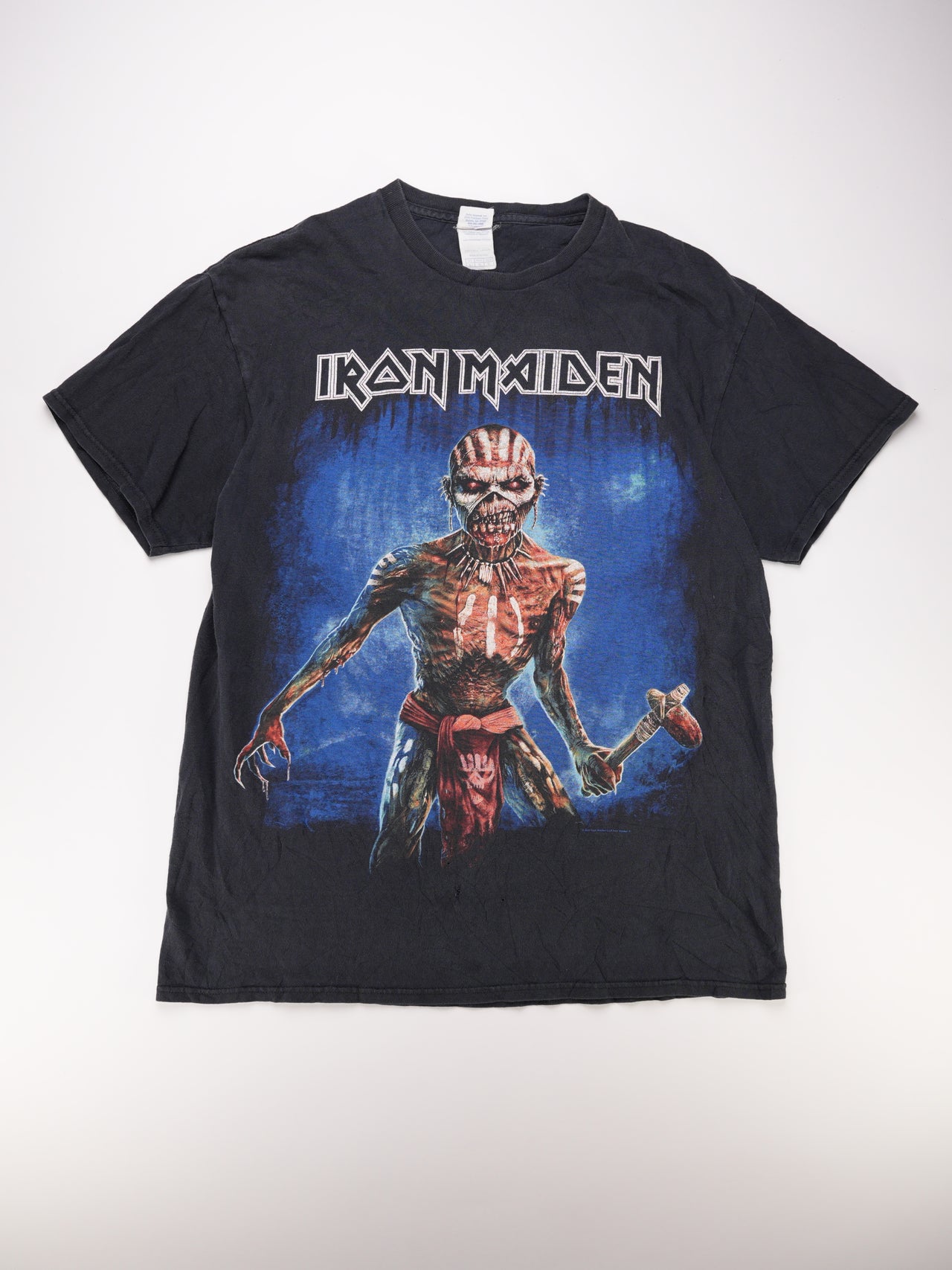 2010s - Iron Maiden The Book Of Souls World Tour Graphic T-Shirt