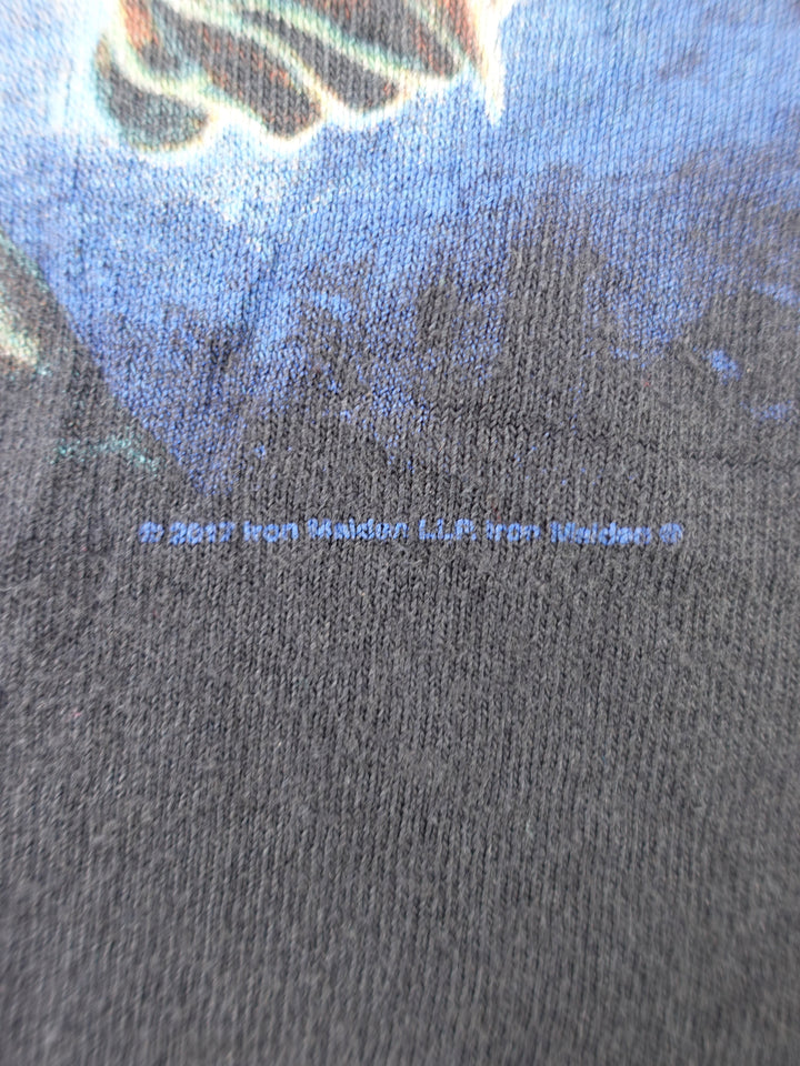 2010 Iron Maiden The Book Of Souls World Tour Graphic T-Shirt