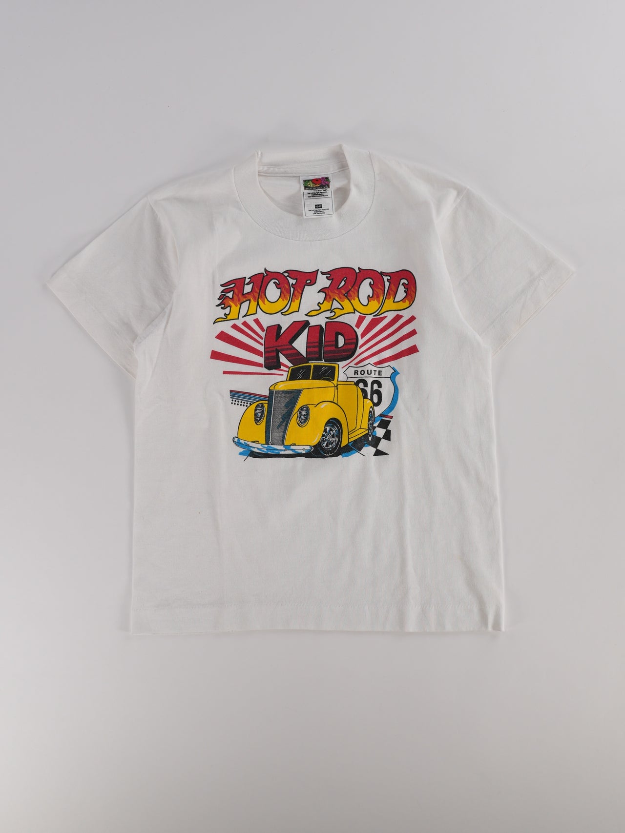 1990s - Fruit Of The Loom Hot Rod Kid Graphic T-Shirt