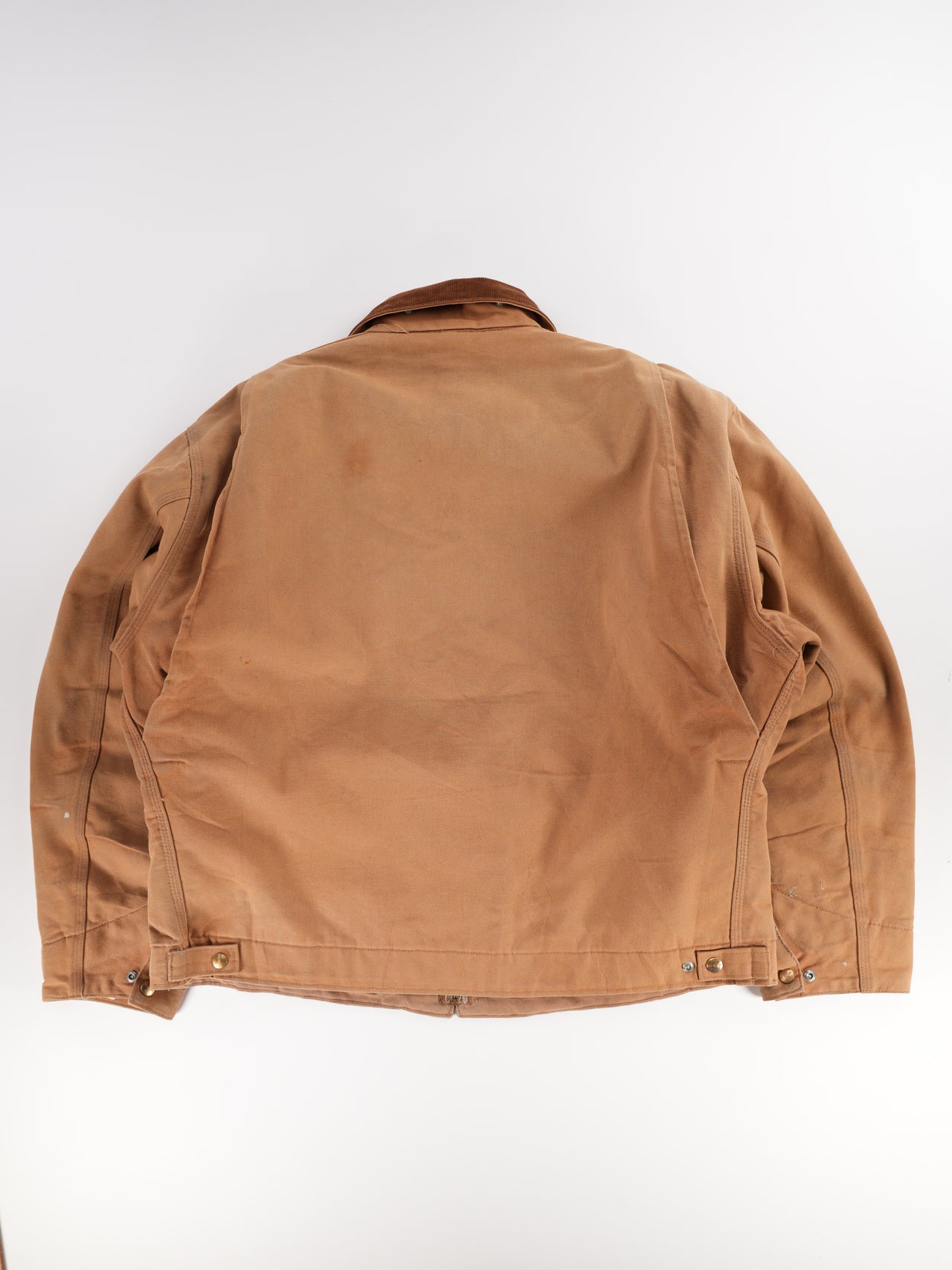 1990s - Carhartt Detroit Corduroy Collar Canvas Work Jacket