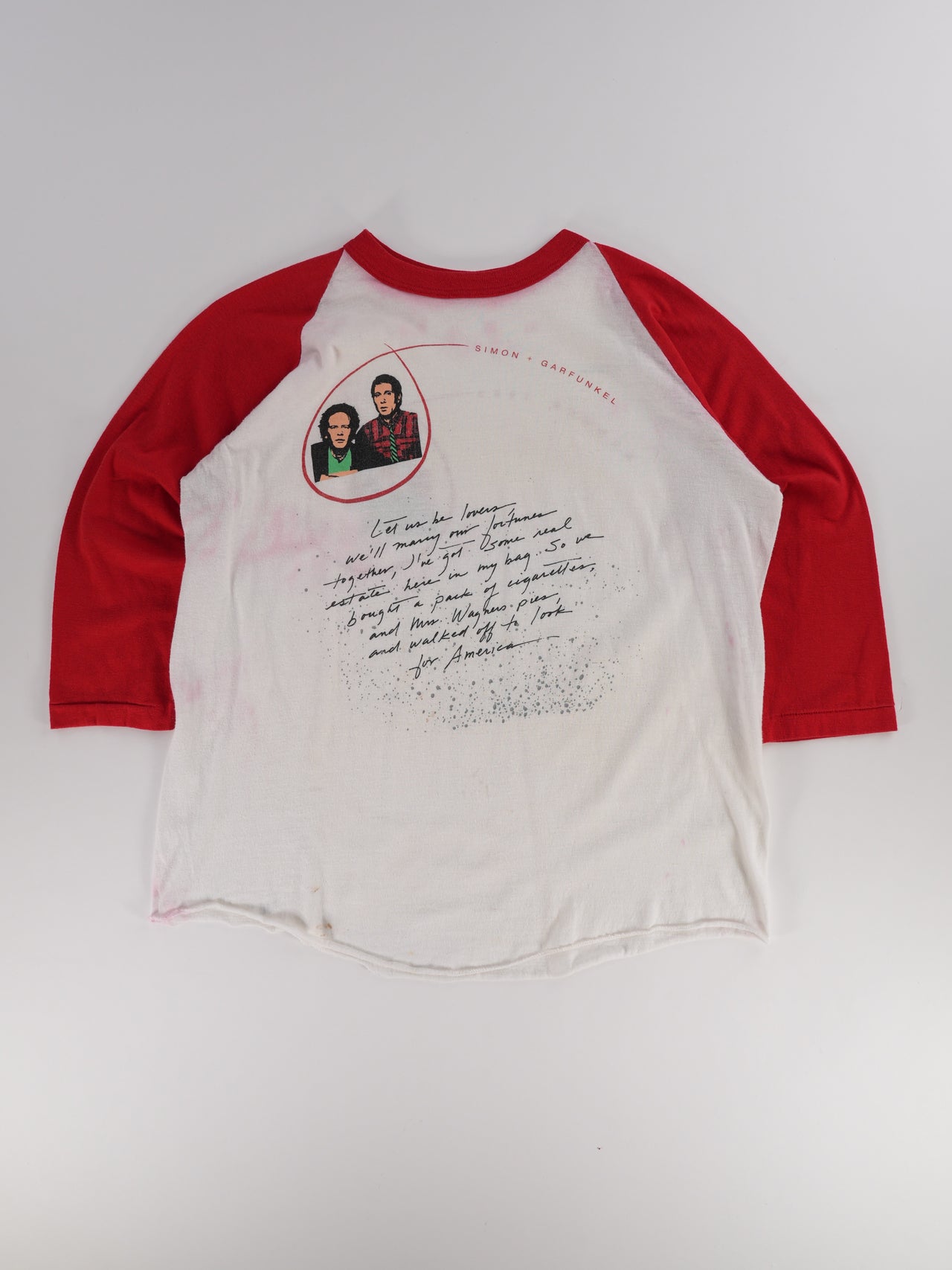 1983 - Simon & Garfunkel Summer Tour Raglan Tee