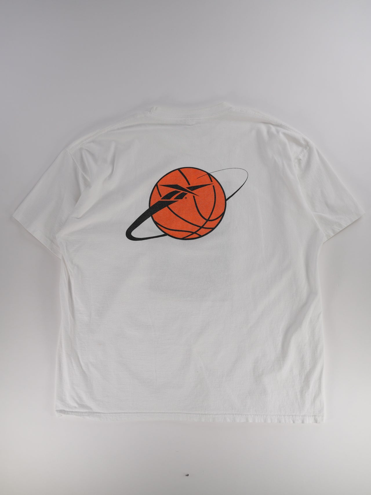 1990s - Reebok Basketball Graphic T-Shirt