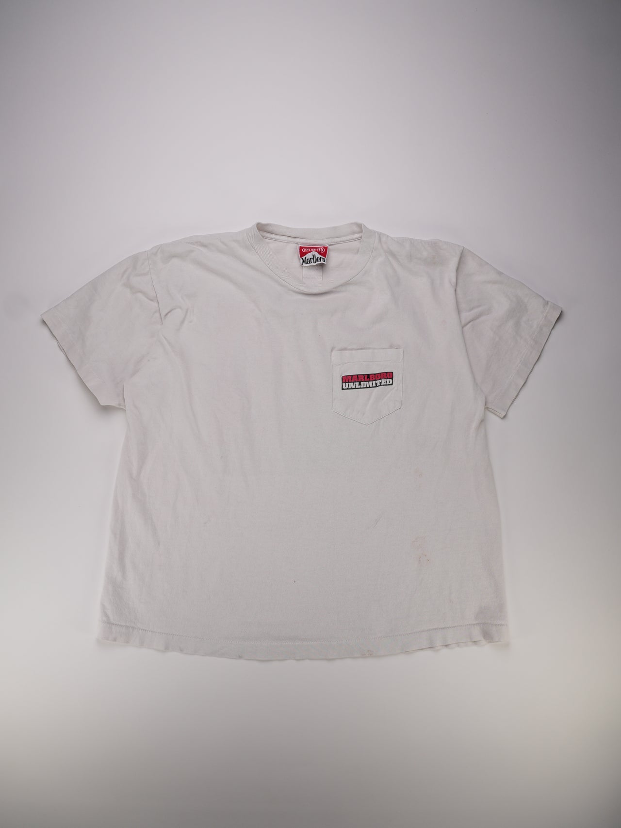 1990s Marlboro Unlimited Map Graphic T-Shirt
